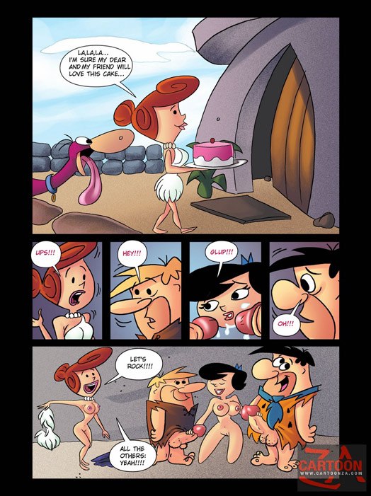 The Flintstones - Fred, Wilma, Dino, Betty Rubble, Barney