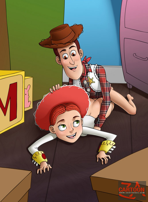 Toy Story Woody Buzz Rex Jessie By Cartoonza At X Cartoons Club