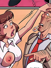 You're looking at me like I'm a slice of apple pie on the 4' of july - Dick 2 by jab comix