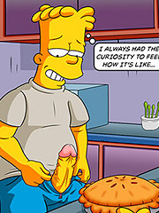 He literally fucked the pie - The Simptoons Margy's apple pie by welcomix (tufos)