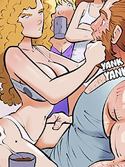 I want to fuck your sister too - My Stripper Daughter by jab comix