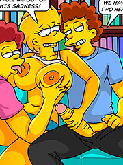 Only another dick can pull me out of this sadness - The Simptoons, He dumped me, twins fucked me by welcomix (tufos)