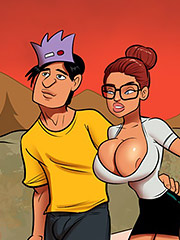 Look there's a sexy nun right there - Saving halloween by dirty comics