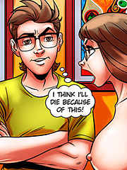 I won by a difference of ten centimeters, but my ass endured more cock - Nerd Stallion, Sex battle between daughters by welcomix (tufos)