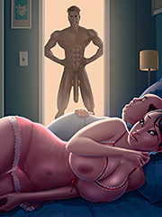 The big guy will take advantage of various situations to blackmail the voluptuous Japanese woman - Anacondas, My son's friend (Part 01) by welcomix (tufos)