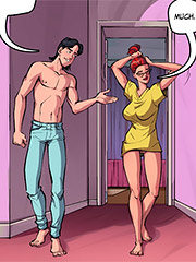 That's the second time you've called me that while we're fucking - Red angel 10 by jab comix