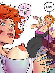 Showing off their bodies online - Bubble Butt Princess by jab comix