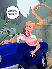 Nooo, I don't wanna' be a sacrifice - The hardon sibs 5, The secret of the Old fuck 2 by jab comix by jab porn