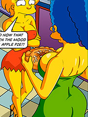 He literally fucked the pie - The Simptoons Margy's apple pie by welcomix (tufos)