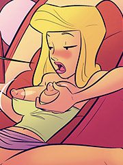 I needed to feel its heat between my hands - My mom the book tour star by jabcomix (incest comics)