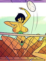 My mom the radio star - Gotta' go after those balls by jab comix