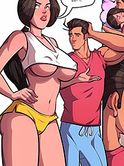 Yeah, but that outfit makes it really hard to control myself, you know? - Spy Games 6 by jab porn