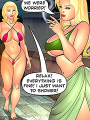 Eager to try their luck with the milf - Aunt, Cousins and co., Gang Bang with Elisa by welcomix (tufos)