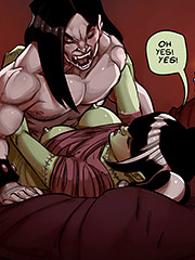 Let me show you how a beautiful woman like you should be treated - The Creepies 4 by jab comix