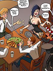 Who's going to make my gangbang fantasy come true? - Nurd 2 by jab comix