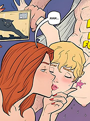 Sweety, would you like to lick your mommy's cunt? - Bubble butt Princess issue 8 by jab comix