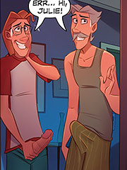 I can still feel the smell of that pussy on my mustache - The 4 Naughties, A Welcome in Pajamas by welcomix (tufos)