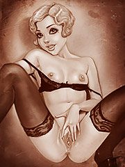 Damn girl, you body is bananas - Brothel dolls by jabcomix 2016