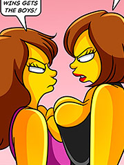 Men lose their minds over my fat pussy, the MILFs are voluptuous - The simptoons, MILFs x Nymphets by welcomix (tufos)